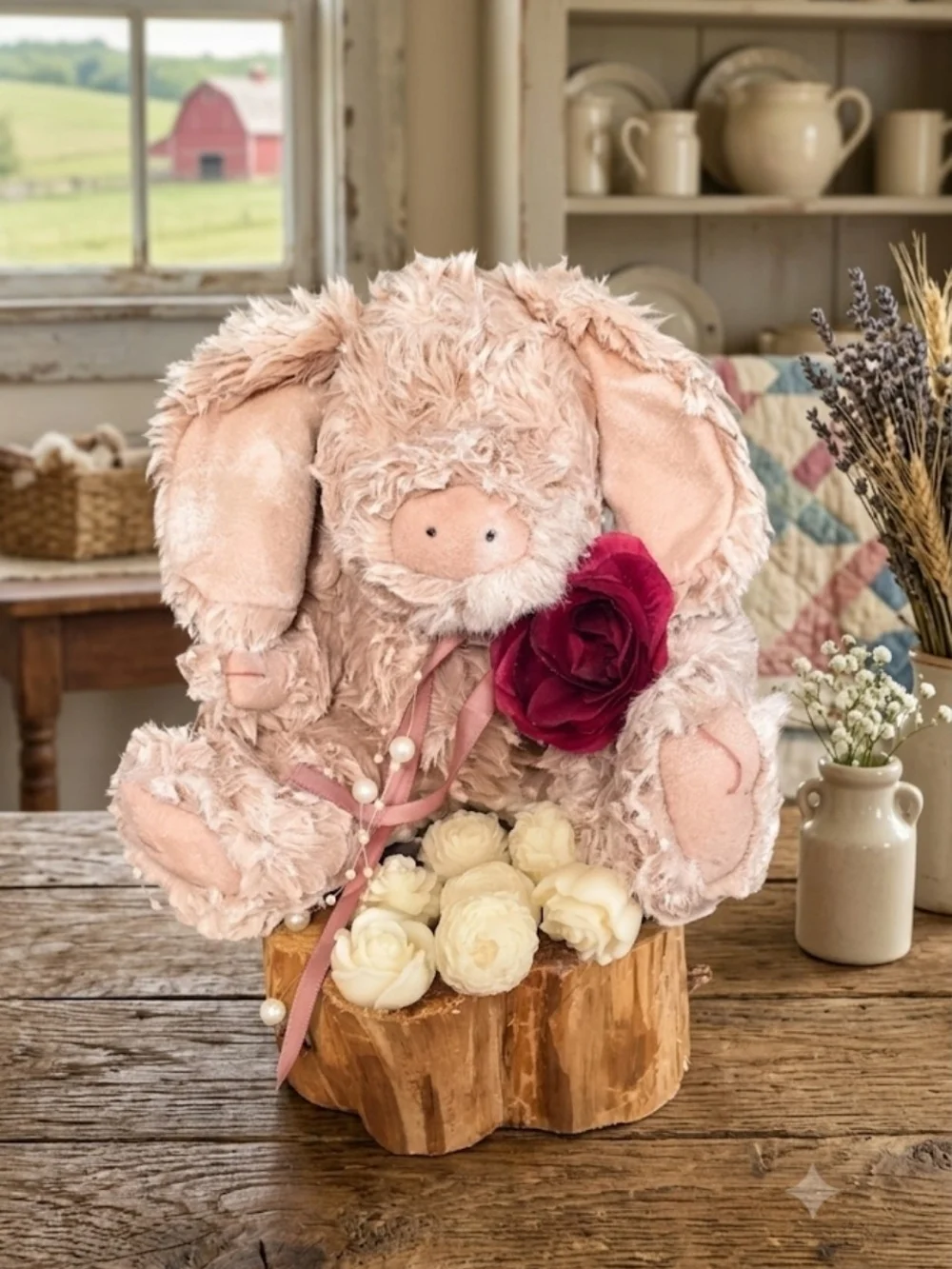 Soy Wax Dipped Boyds Rosie Pig Scented Home Diffuser Handmade